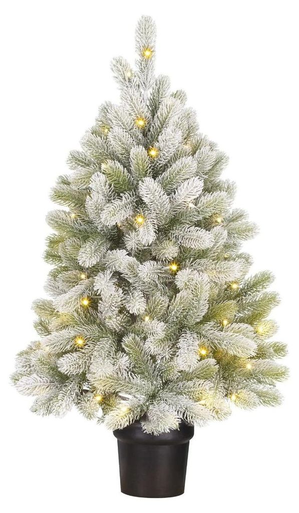 Black Box Trees Nagoya Kunstkerstboom met Verlichting - Productafbeelding 