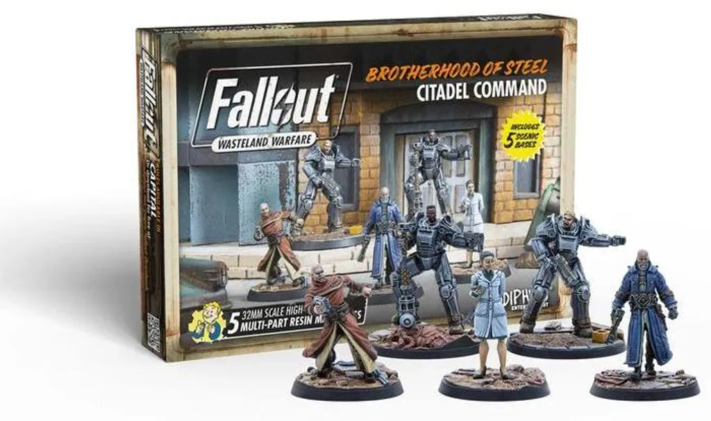 Décor de Jeu de Figurines Citadelle Confrérie de l'Acier pour Fallout - 2