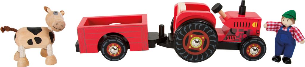Traktor mit Anhänger „Bauernhof“ Produktbild 