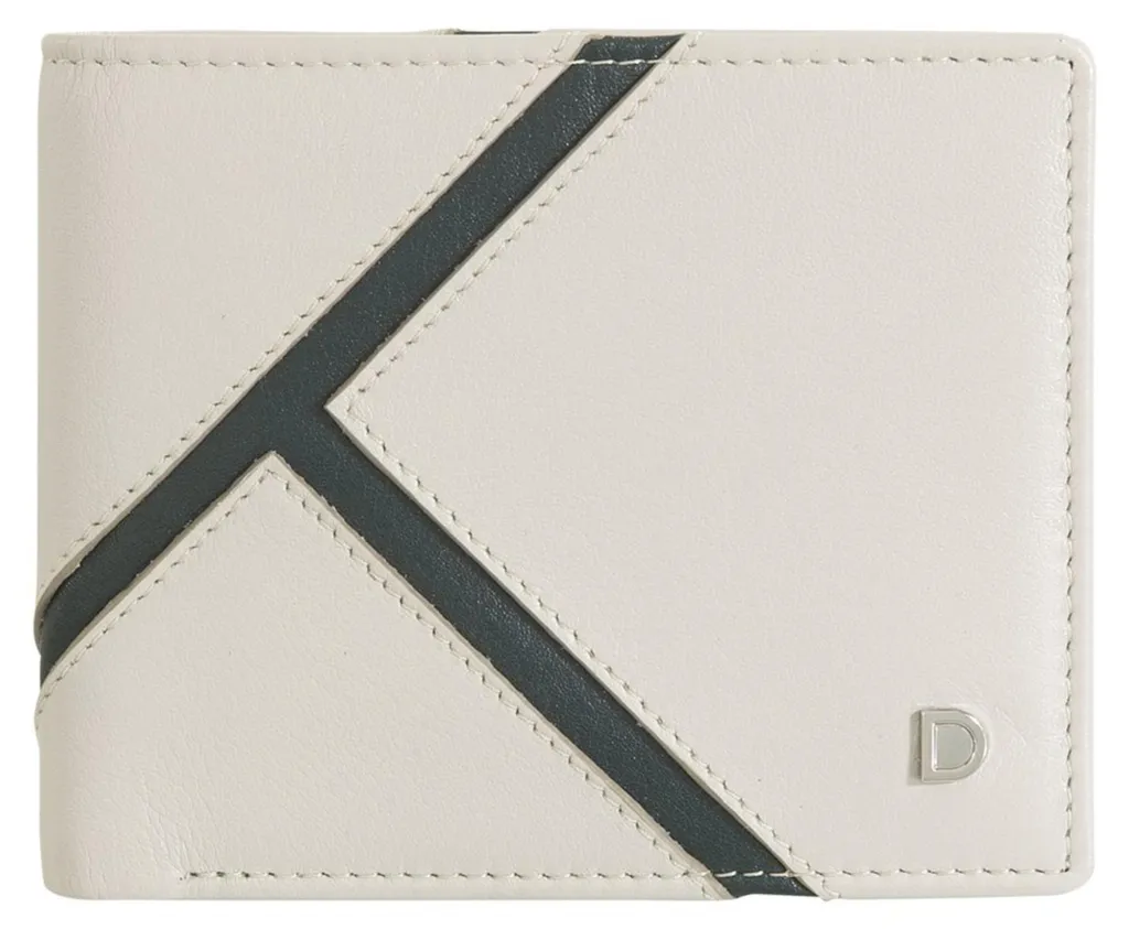 Portefeuille en cuir italien souple avec grand compartiment billets
