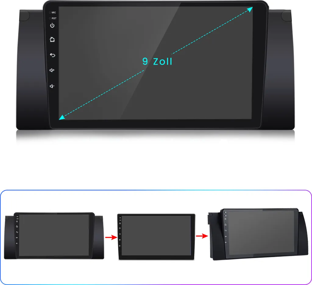 Prezzo Shock: Autoradio Android 13 BMW E39 9" CarPlay 2+32G - 11