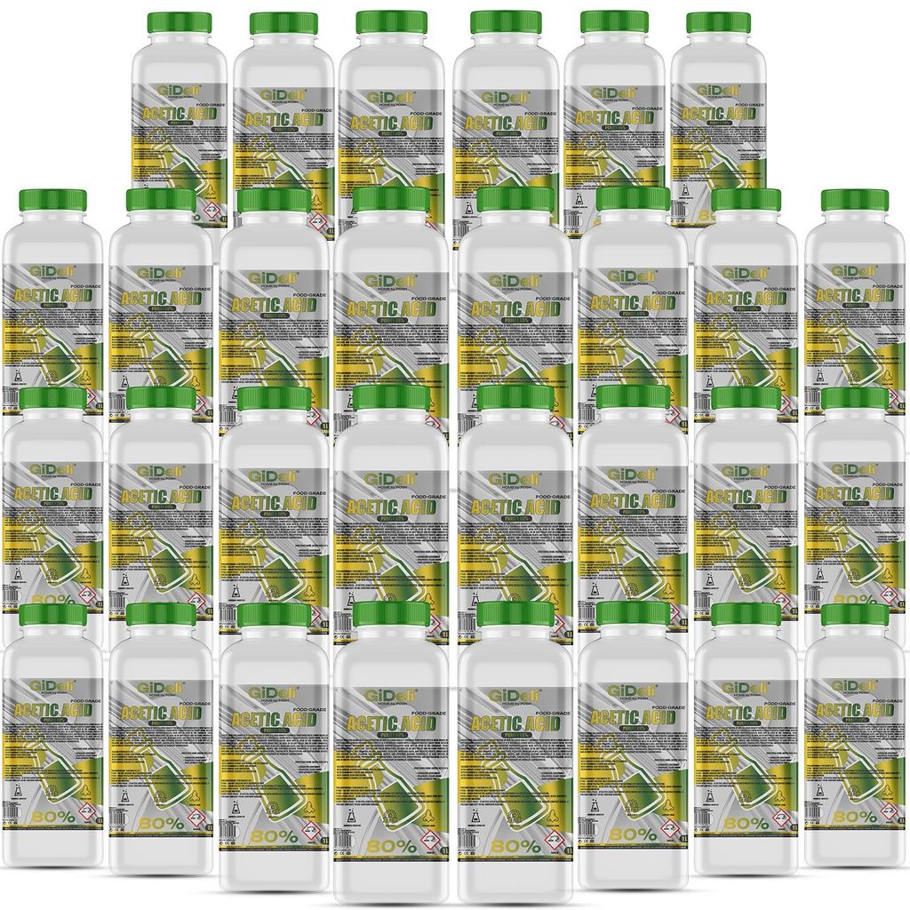 Essigsäure 80% 30L Konzentrat Reinigung Entkalkung Haushalt Essigessenz GiDeli