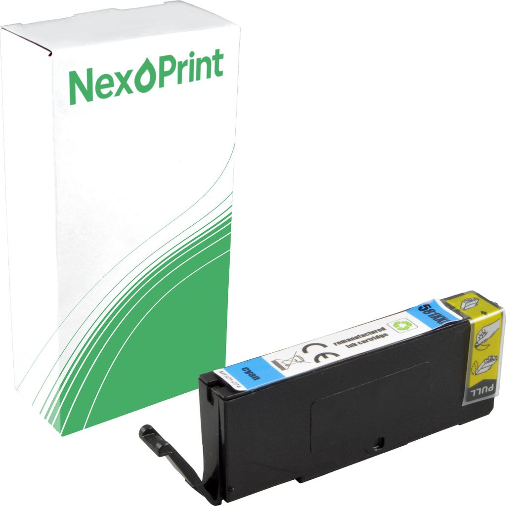 NexoPrint CLI-581C XXL cyan Druckerpatronen kompatibel zu Canon Pixma TS 6220 Pixma TS 6220 white Pixma TS 6240 ca. 820 Seiten