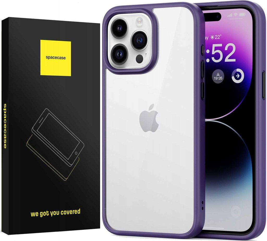 Spacecase Metro iPhone 15 Pro max lila
