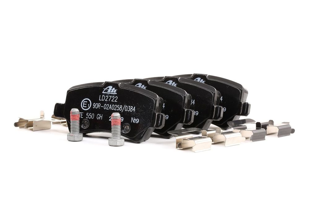 Set di pastiglie freno, freno a disco ATE 13.0470-2722.2 Immagine del prodotto 
