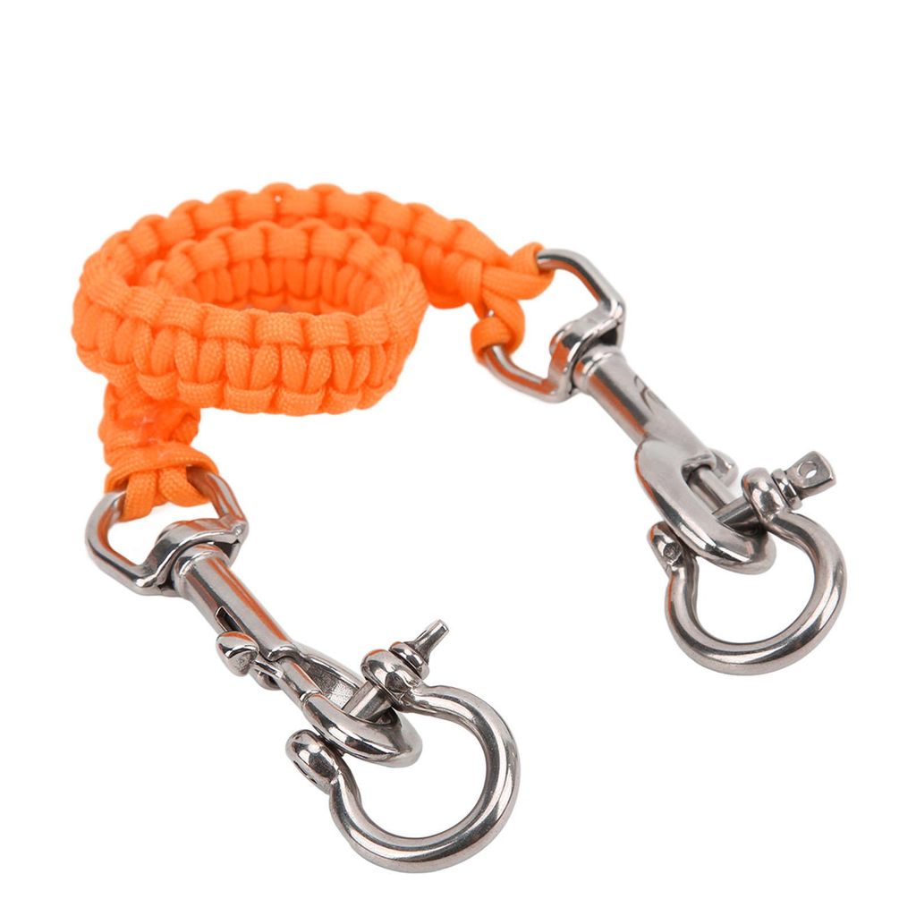 Tauchen Kamera Fach Griff Seil Korrosion Widerstand Unterwasser Kamera Lanyard Gurt Orange