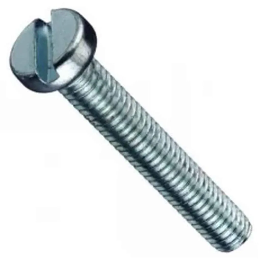 200 Vis à Métaux DIN 84 M5x20 mm Inox A4 Tête Cylindrique D-Work