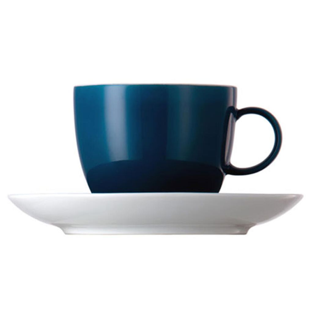 Kaffeetasse 2-tlg. - Sunny Day Petrol / Blau - Thomas - 10850-408534-14740
