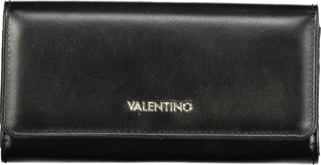 Portafoglio Professionale Donna Nero: Organizer Carte e Zip Sicura