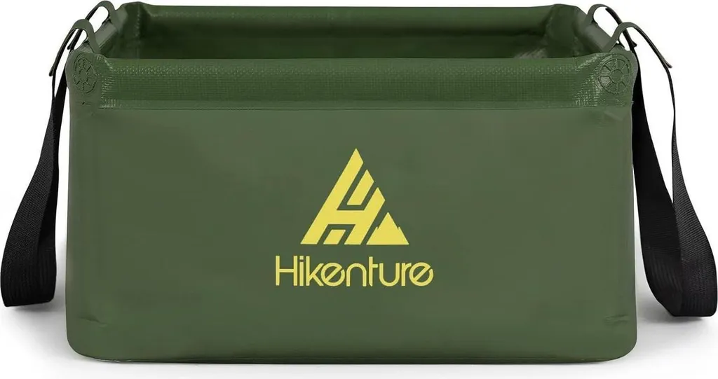 Seau Pliable 15L pour Vaisselle et Lessive en Camping et Bivouac
