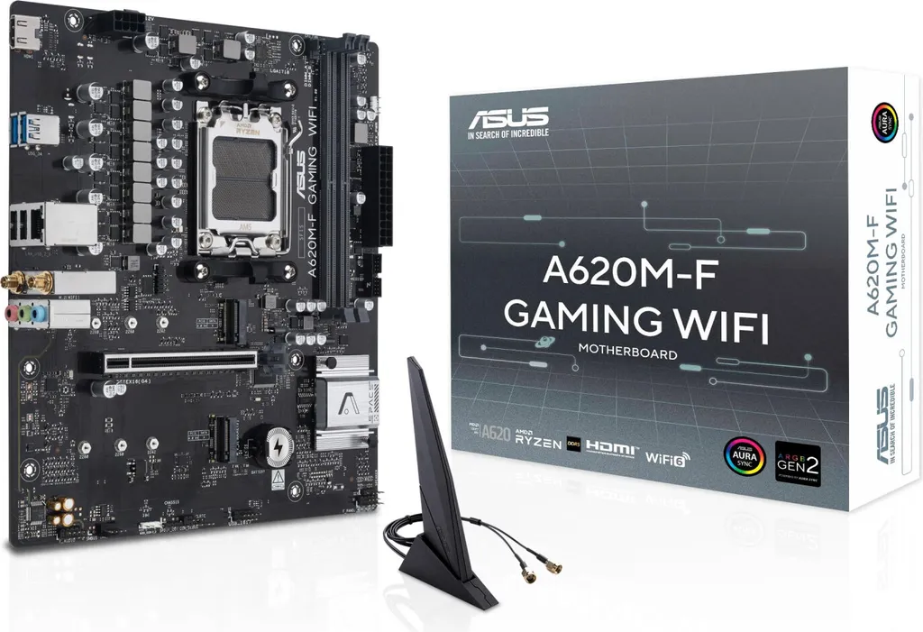 ASUS A620M-F GAMING WiFi AM5: Scheda Madre DDR5 PCIe 4.0 al Miglior Prezzo