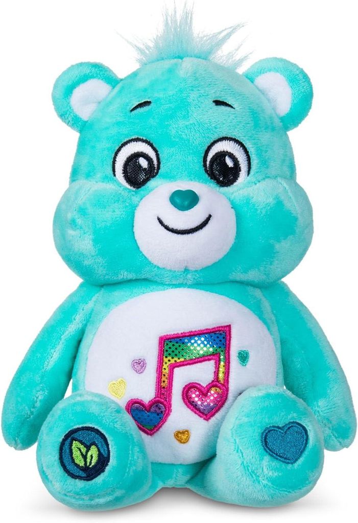 Care Bears Plüschbär 22cm Heartsong Bear umweltfreundliches Kuscheltier