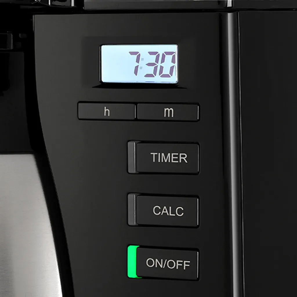 Melitta 1025-18 Look Therm Timer Cafetière Programmable avec Isotherme