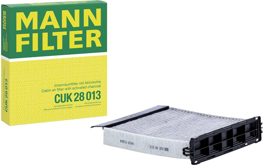 MANN-FILTER CUK 28 013 Innenraumfilter Pollenfilter passend Produktbild 