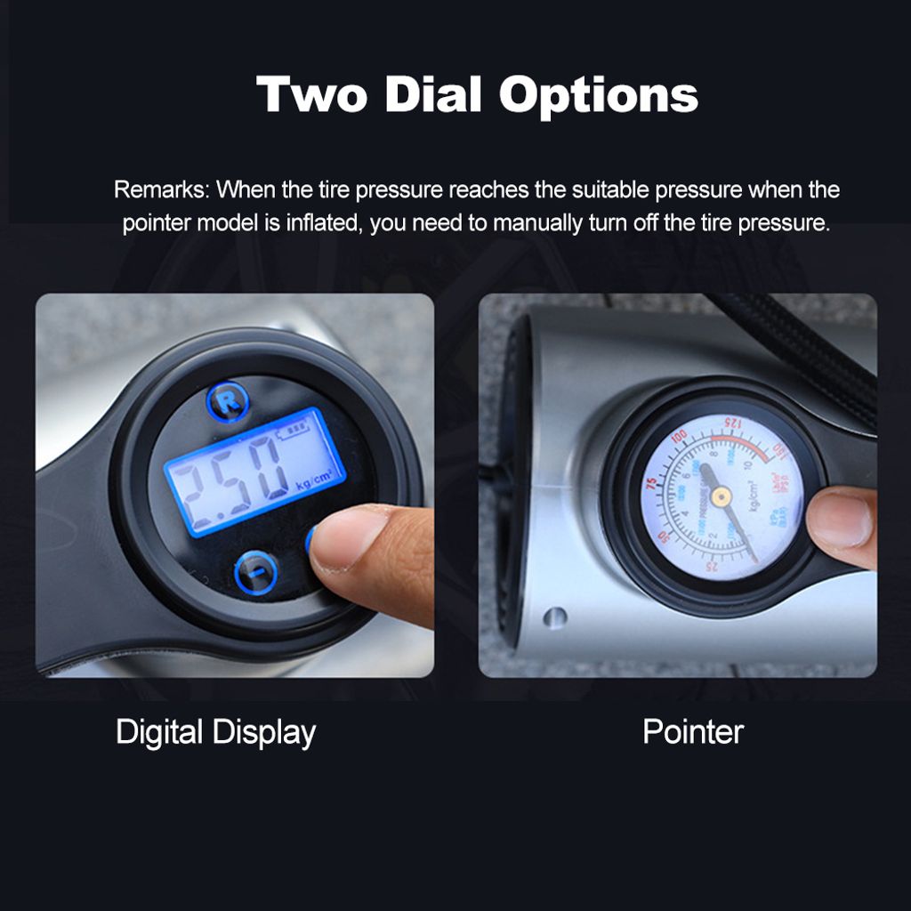 120W Digital  Luftkompressor Auto, Elektrische Luftpumpe Produktbild 3