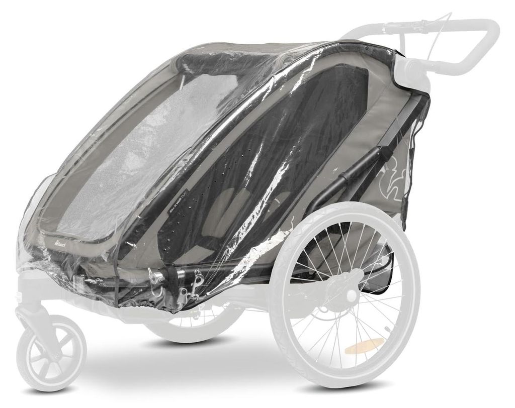 Osłona przeciwdeszczowa Hauck do przyczepki rowerowej Bike Zdjęcie produktu 