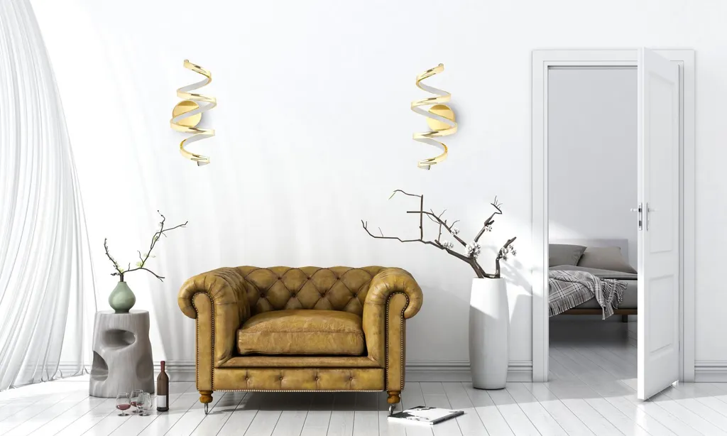 Applique LED Fine Toolight APP827-W - Éclairage Mural Gain de Place