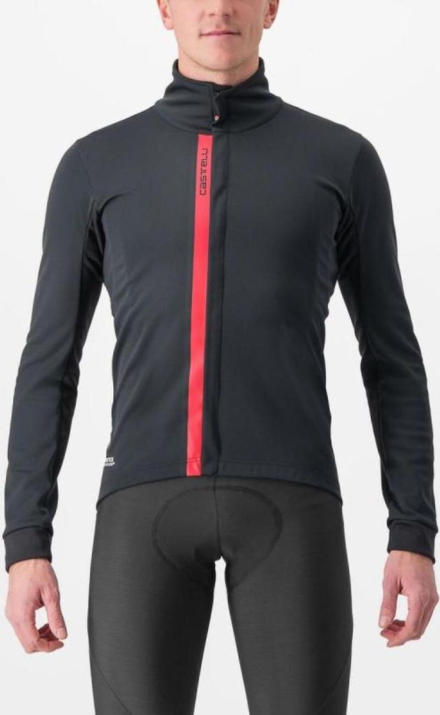 CASTELLI Fahrrad-Thermojacke - ENTRATA - Schwarz XL