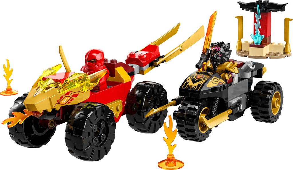 LEGO 71789 NINJAGO Verfolgungsjagd Set mit Kais Flitzer und Produktbild 