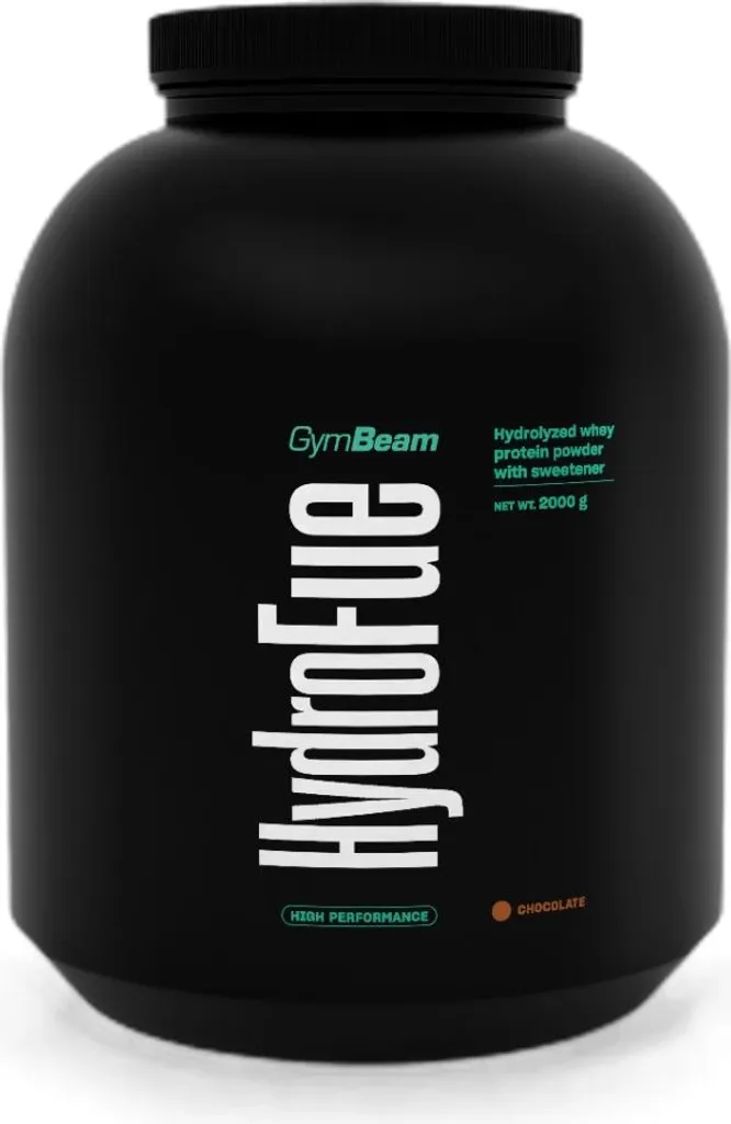 Protéine Whey Hydrolysée HydroFue GymBeam Chocolat Digestion Facile