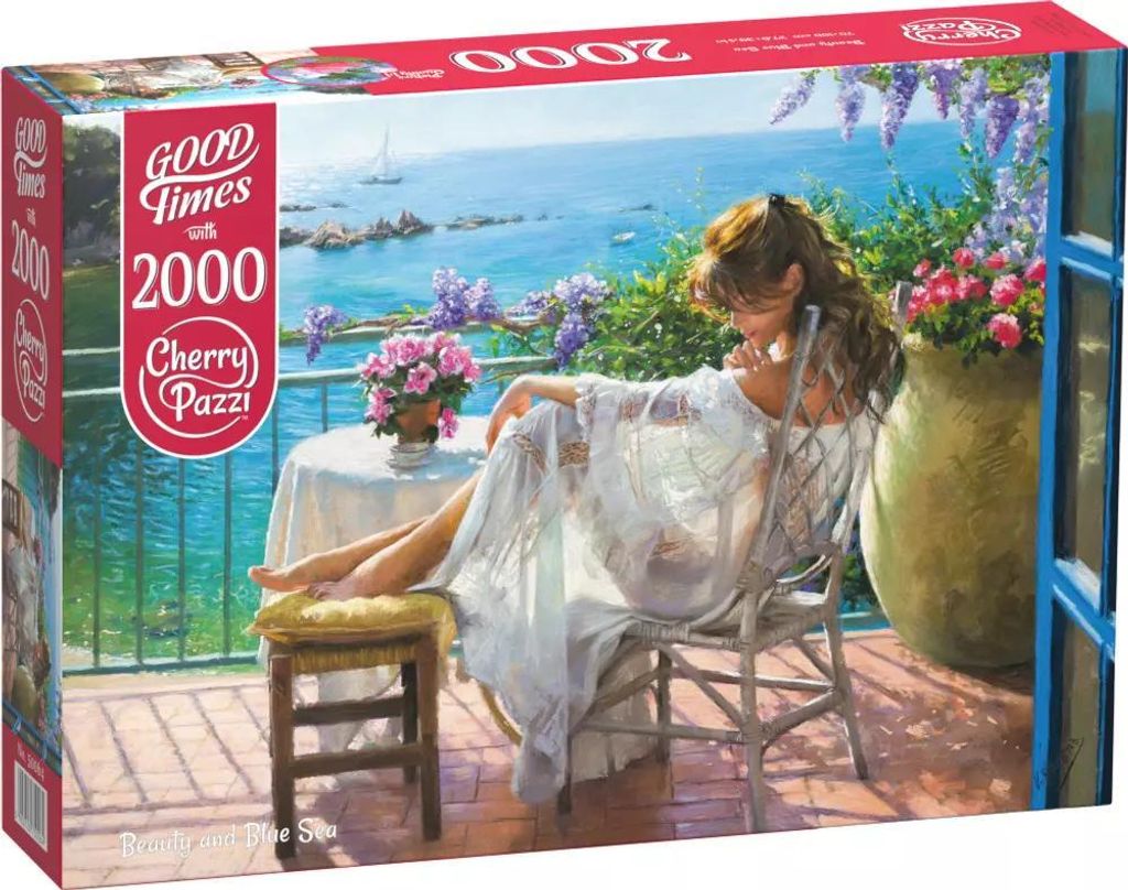 Puzzle 2000 elementów. Piękna i błękitne morze 50064 Zdjęcie produktu 