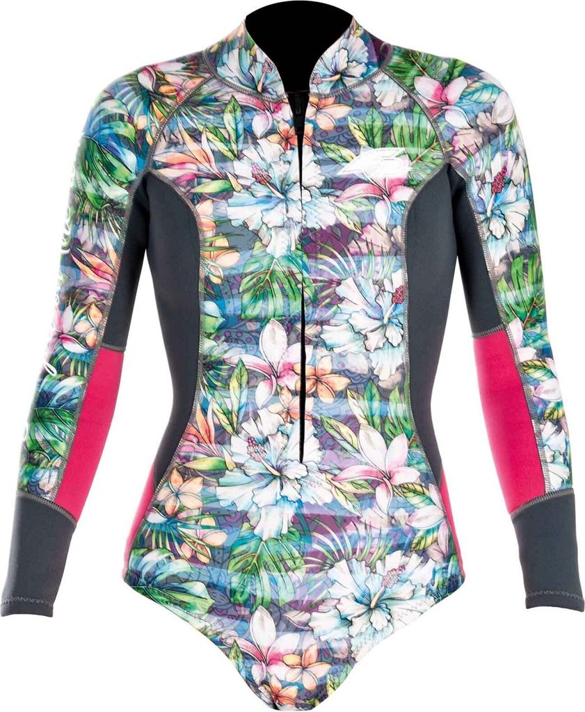 F2 Damen Neopren Anzug Happiness Body High 2 mm XS Multicolor 2024/25