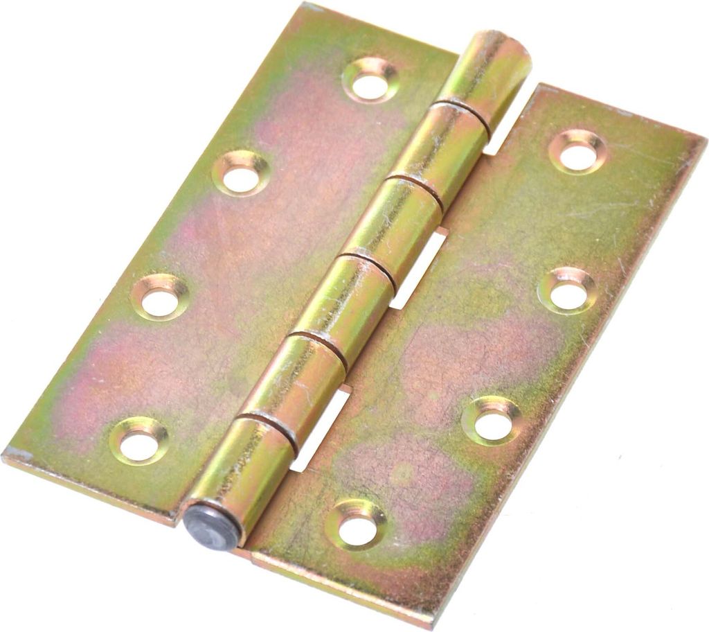 Aqbau Gerollte Scharniere 100 x 70mm Halbbreite Möbelscharniere Kistenband 2 Stück