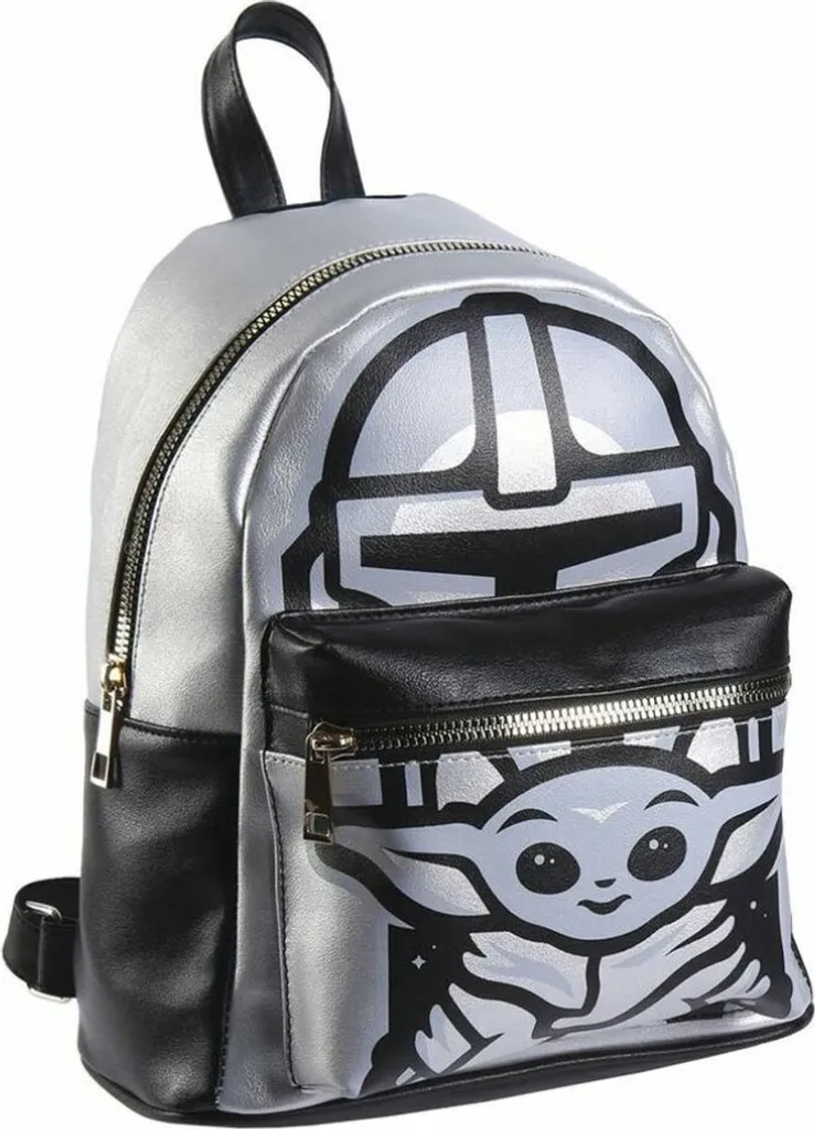 Sac à dos Star Wars pour goûter et sorties enfant Yoda 27cm vert
