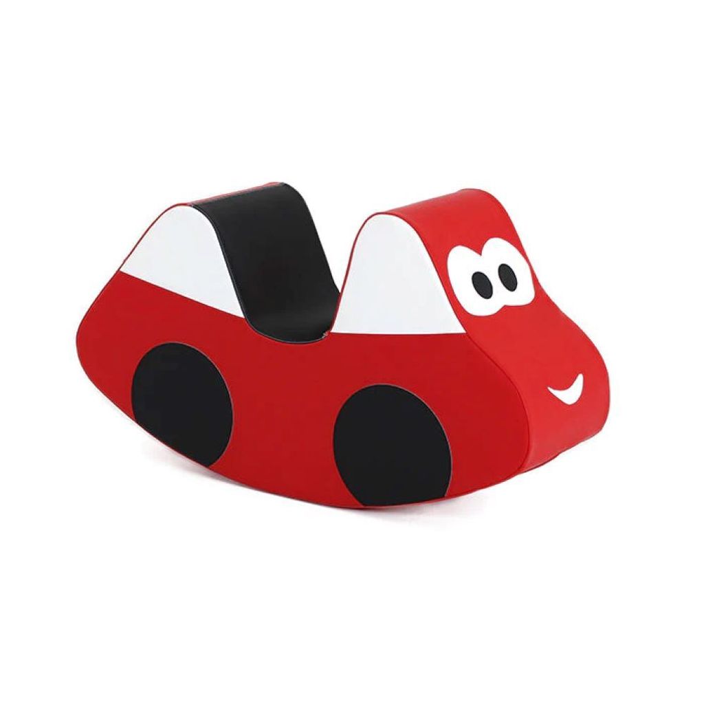IGLU Soft Play Softbausteine - Schaukelpferd Auto aus Schaumstoff - für Kindergarten, Kita, Kinderzimmer