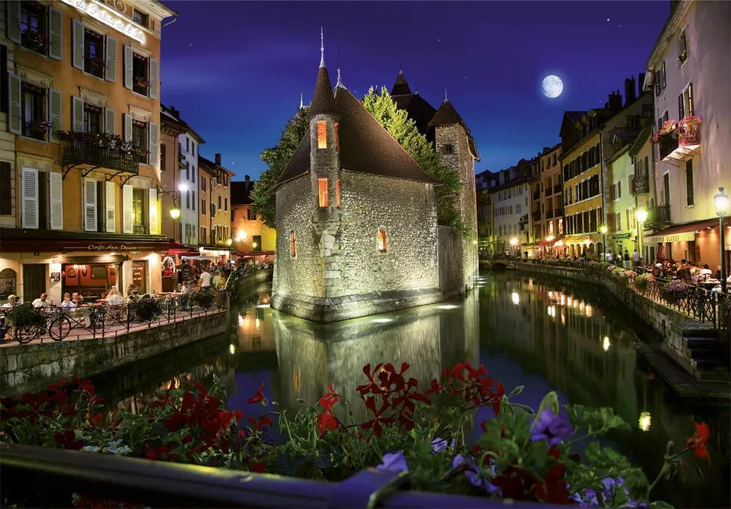 Puzzle Annecy France 1000 pièces haute qualité - D-Toys Collection City