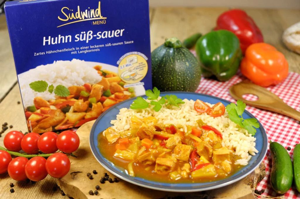 Huhn süß-sauer 375g Produktbild 