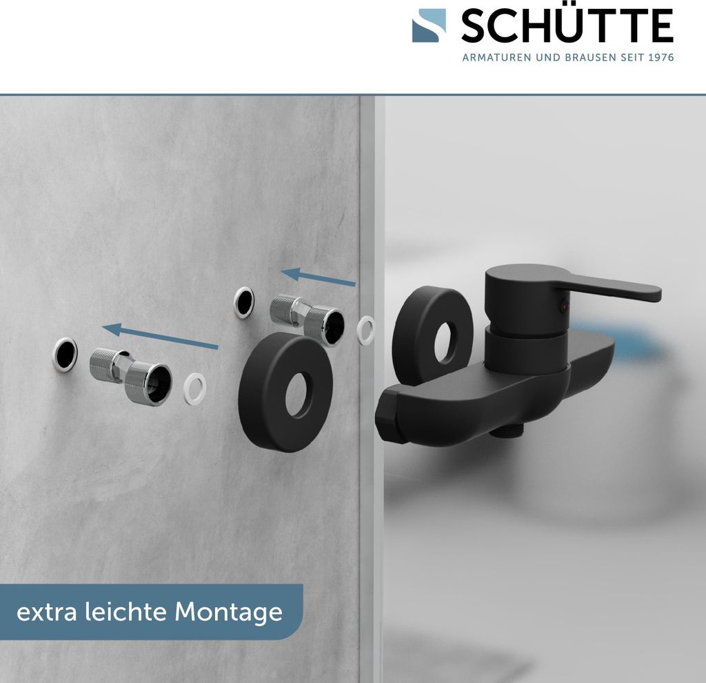 SCHÜTTE Design Duscharmatur DENVER, Mischbatterie Dusche Produktbild 3
