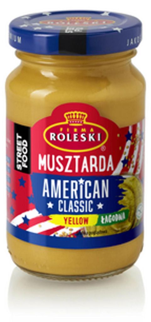 Musztarda American Classic Street Food 200g ROLESKI Zdjęcie produktu 