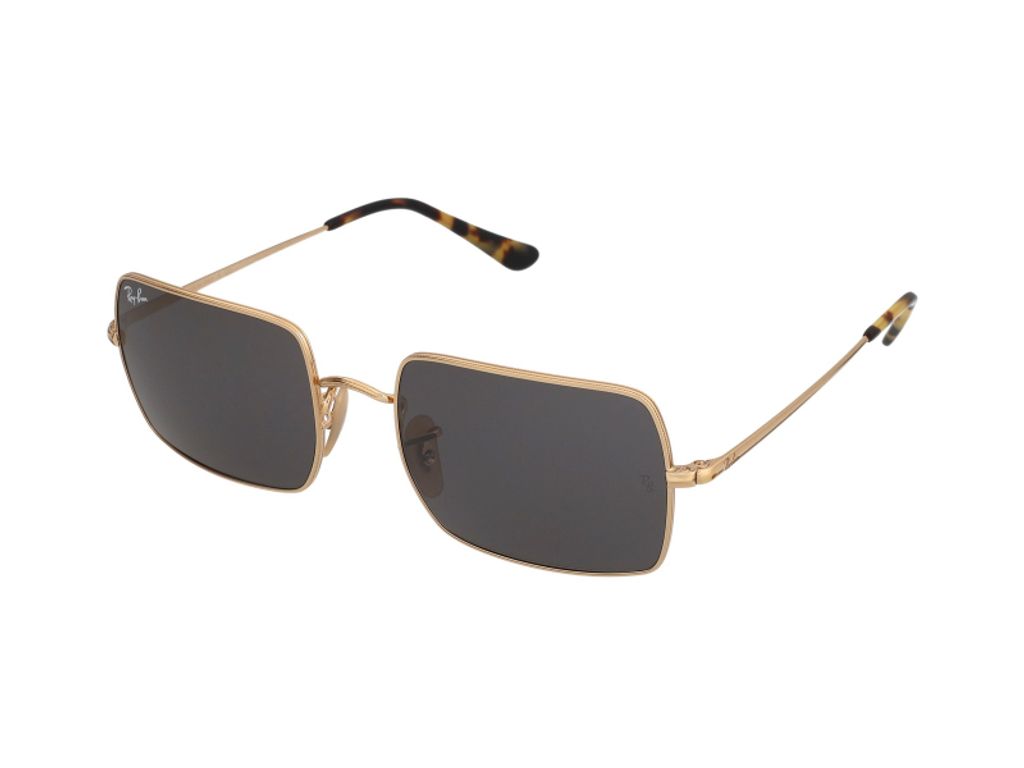 Ray-Ban RECTANGLE 1969, Erwachsener, Uni, Rechteckig, Gold, Nicht-polarisierte Linse, Metall