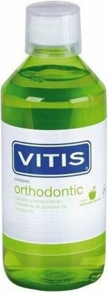 Vitis Kieferorthopädie Colutorio Apfel-Minze-Geschmack 1000ml