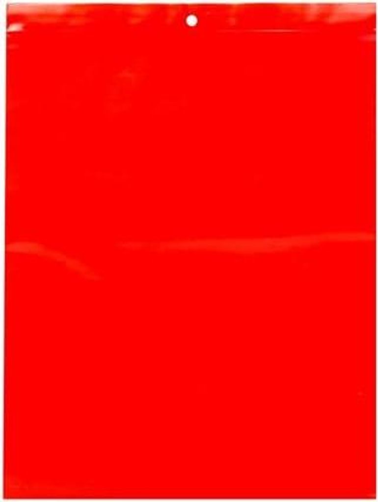 Strangbeutel 320 x 450 mm, 100 μm, 50 Stück, ROT