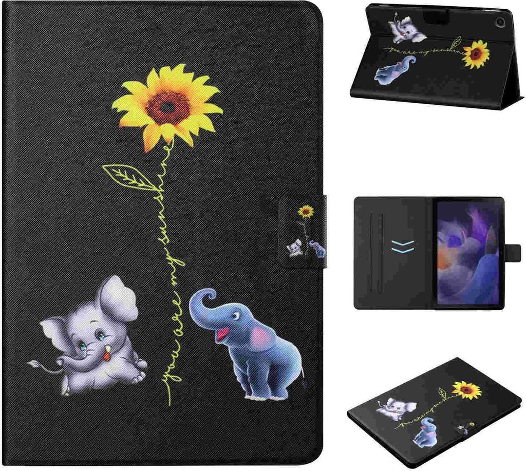 Für Samsung Galaxy Tab A8 2021 Motiv 13 Kunst Leder Hülle Tablet Tasche Etuis