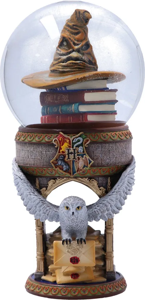 Globe Lumineux Poudlard Harry Potter - Boule à Neige de Collection 17 cm