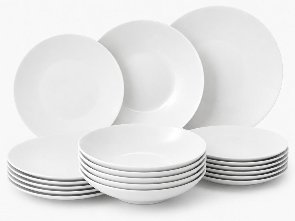 Rosenthal TAC Gropius Weiss Teller-Set 18tlg Produktbild 