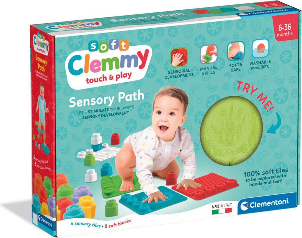 Clementoni Soft Clemmy Multicolore Tappeto gioco per Immagine del prodotto 