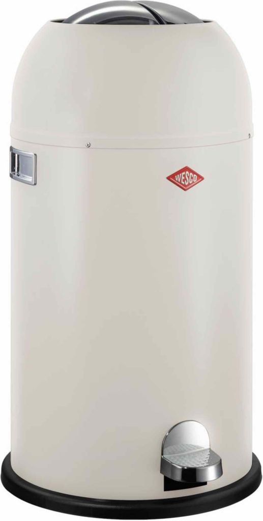 WESCO Kickmaster Soft. Abfallsammler, 33 Liter sand matt Produktbild 1