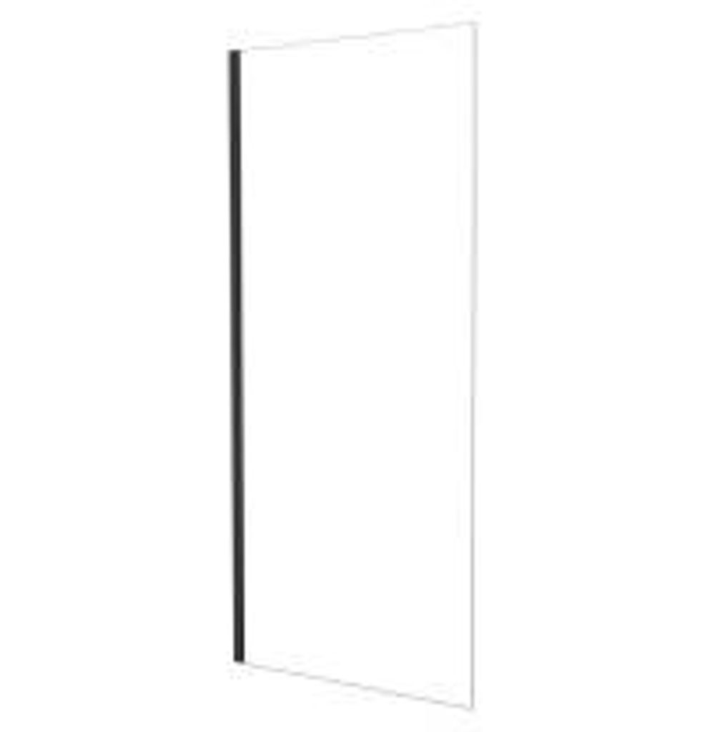 AICA 76x185cm Walk in Dusche 6mm NANO ESG schwarz für Produktbild 