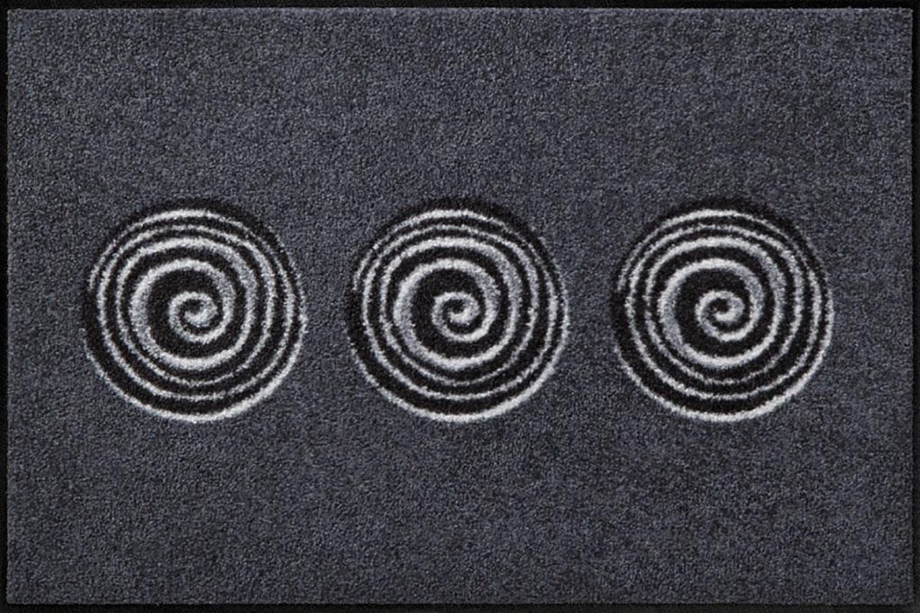 Salonloewe FINN ANTHRAZIT Fußmatte Wohnmatte 50 x 75 cm