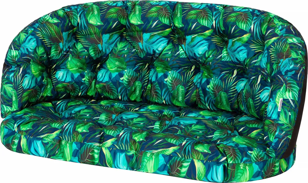 Paoletti Cuscino Imbottito in Poliestere Leveque, Teal/Oro, 50 x 50 cm