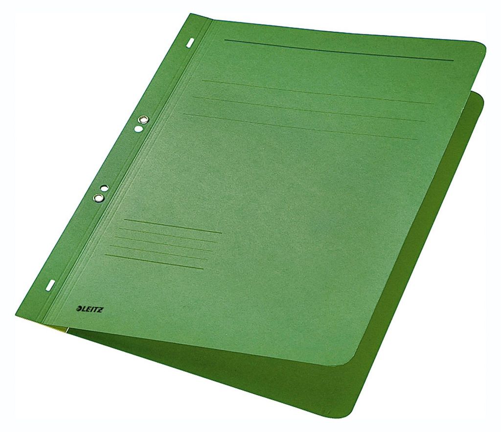 Leitz Ösenhefter 37420055 DIN A4 kfm./Amtsheftung Karton grün