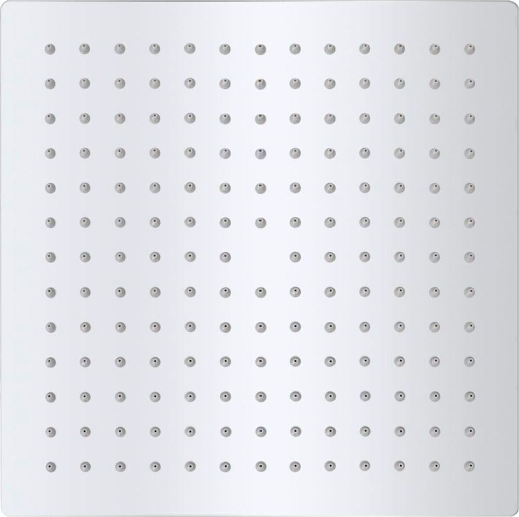 vidaXL Doccia a pioggia in acciaio inox 25x25 cm quadrato Immagine del prodotto 