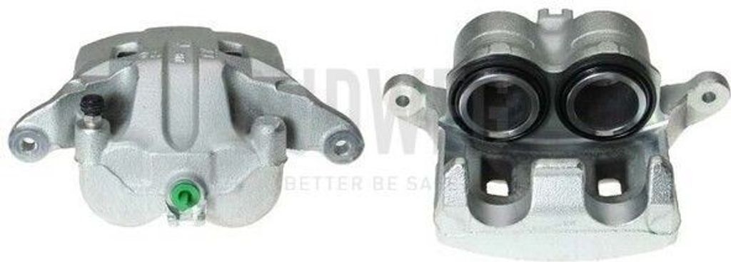 BUDWEG CALIPER Bremssattel Vorne Rechts für NISSAN NP300 Navara Pickup (D40) 344131