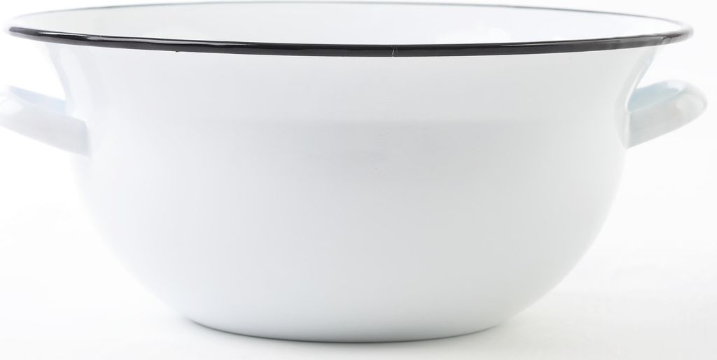 krajalnica z uchwytami 32cm 6l emaliowana BIAŁA Zdjęcie produktu 