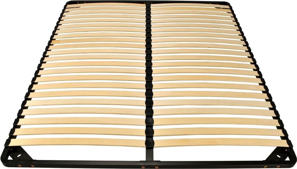 LATTENROST RENO22 / aus Metall 160x200 - Schwarz