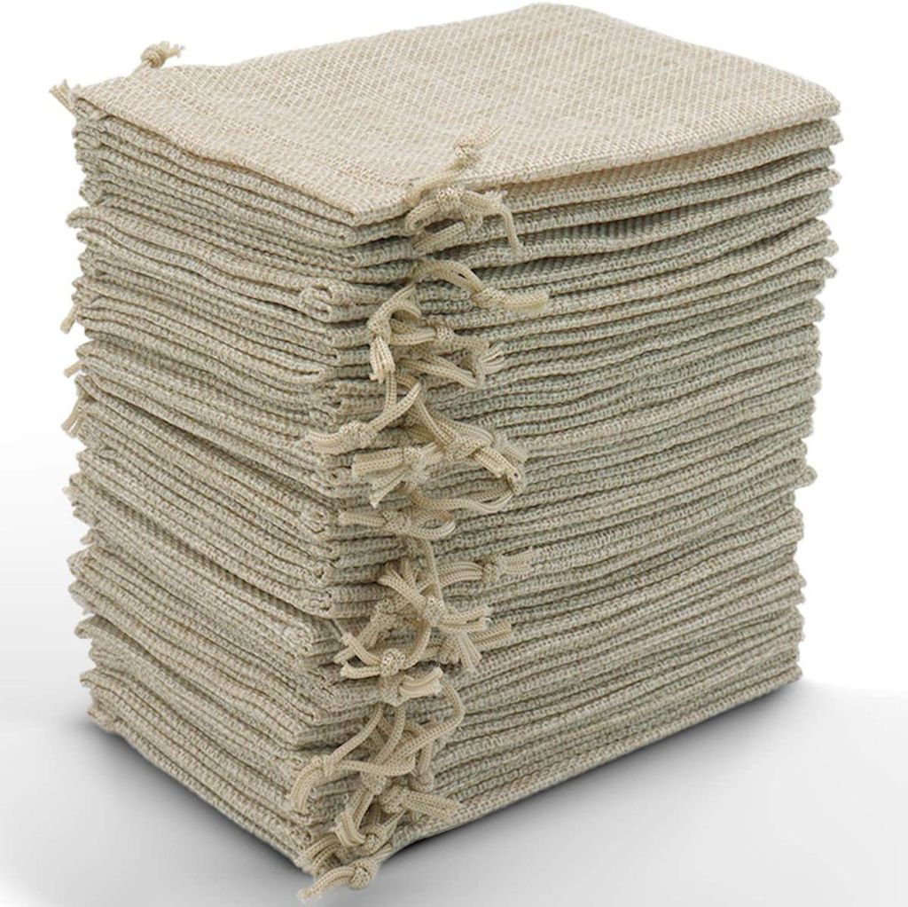 Balenie 30 ks jutových vrecúšok 15 x 20 cm, jutových Obrázok produktu 